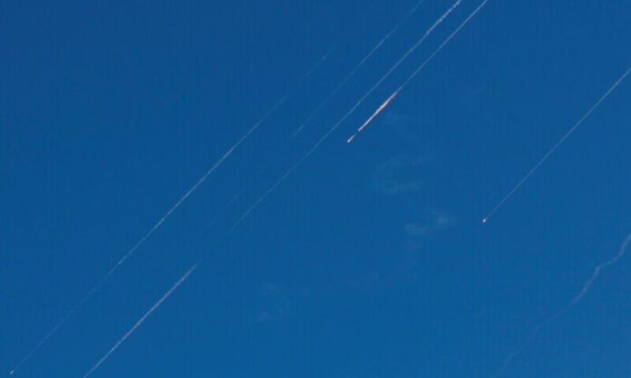Iranian missile hits power plant in southern Israel, causing electricity outages