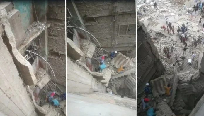Tragedy in Lyari: Building collapse kills 7, rescue efforts continue as families mourn