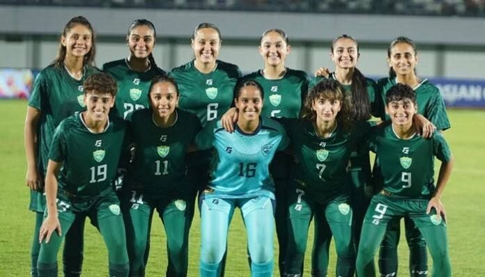 Pakistan women’s football team stuns Indonesia with a 2-0 comeback win in Asian Cup qualifiers