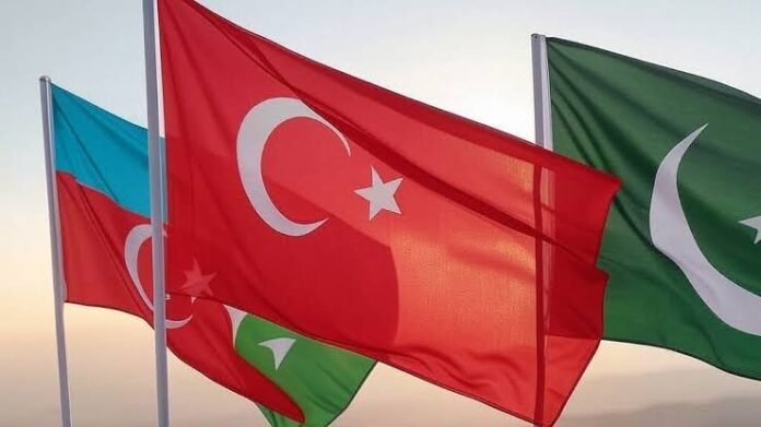 A walk of friendship: Shehbaz, Erdogan, and Aliyev show unity after ECO summit