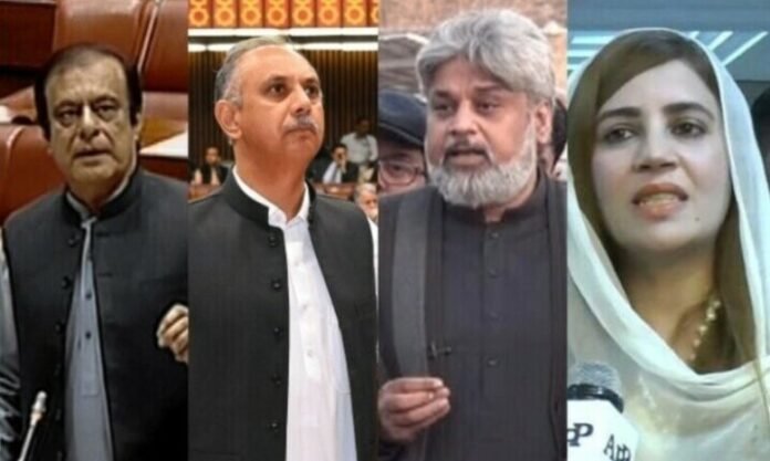 ECP disqualifies Shibli Faraz, Omar Ayub and 7 other PTI lawmakers over court ruling
