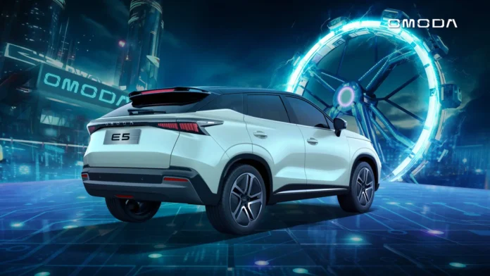 Omoda E5 launched in Pakistan as one of the most affordable electric SUVs with 430 km range
