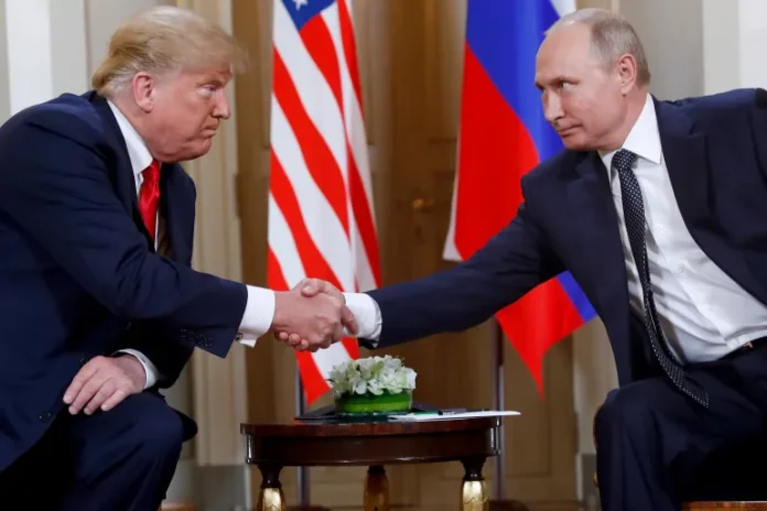 trump and putin Trump optimistic on Ukraine peace talks, says Putin willing to negotiate boundaries